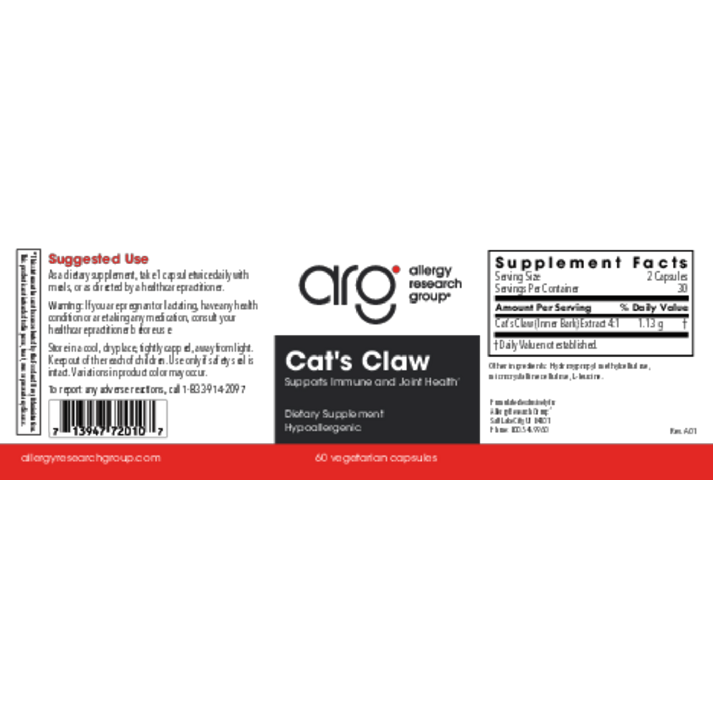 Cat's Claw  Curated Wellness