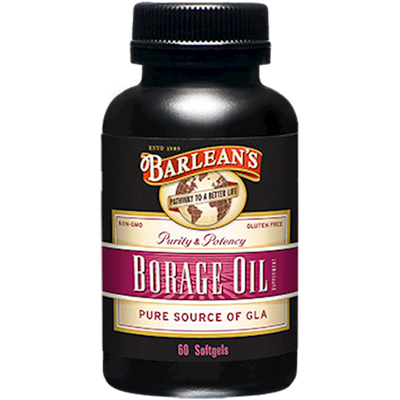 Borage Oil 1000 mg 60 gels Curated Wellness