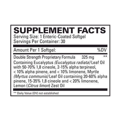 Sinutol Extra Strength 30 gels Curated Wellness