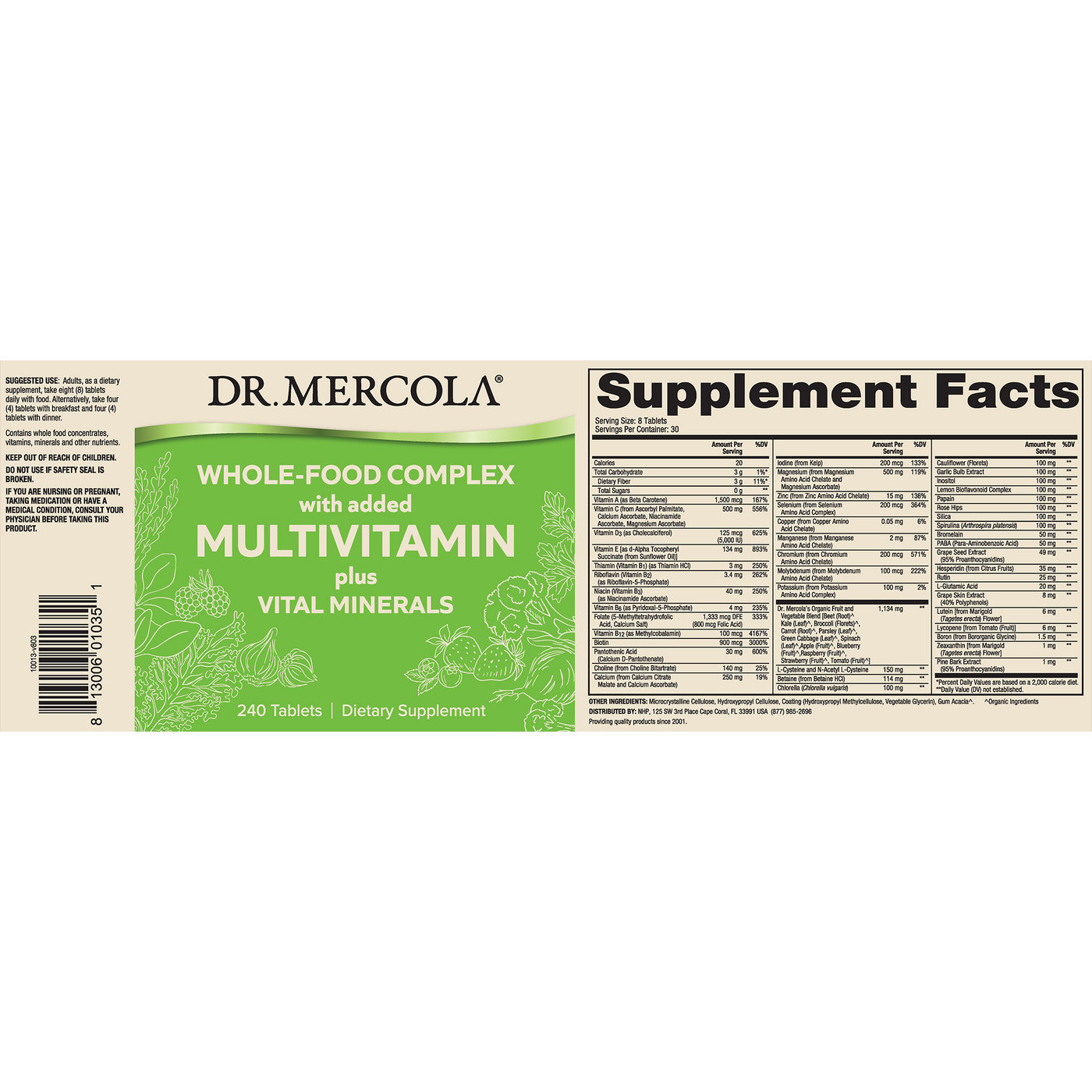 Whole Food Multivitamin Plus  Curated Wellness