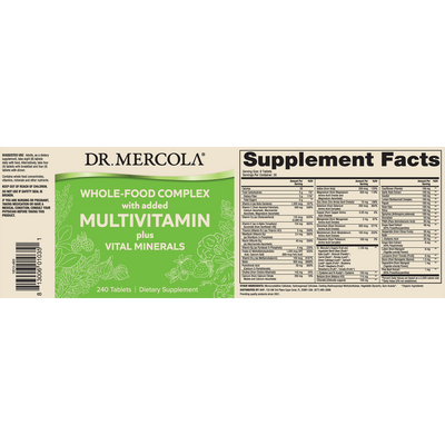 Whole Food Multivitamin Plus  Curated Wellness