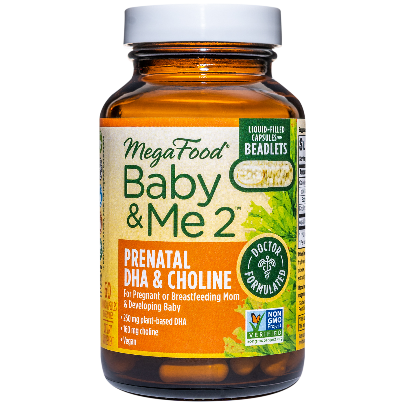 Baby & Me 2 Pren DHA & Choline  Curated Wellness