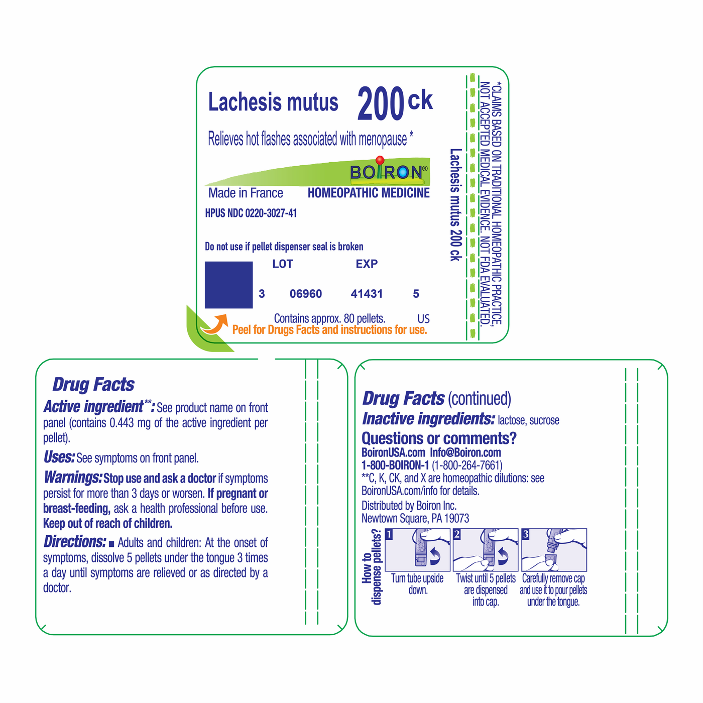 Lachesis mutus 200CK 80 plts Curated Wellness