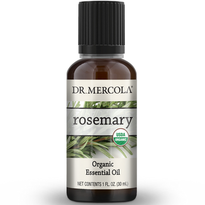 Organic Rosemary Essential Oil 1 fl oz Curated Wellness