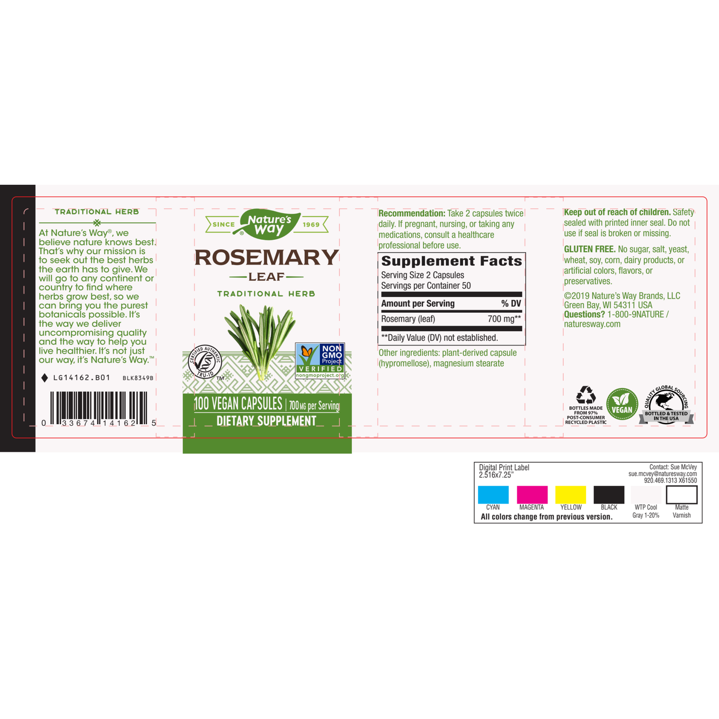 Rosemary Leaves  Curated Wellness