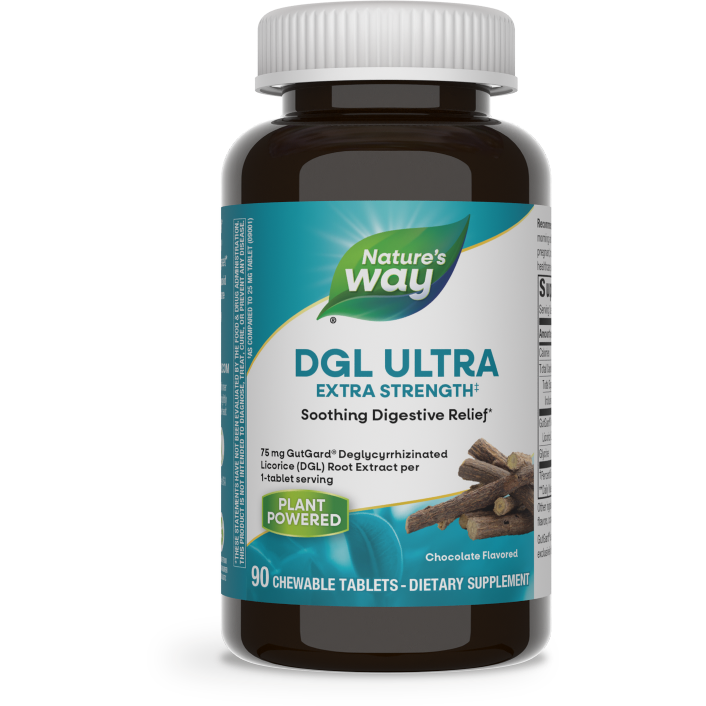 DGL Ultra Chocolate 90 chew Curated Wellness