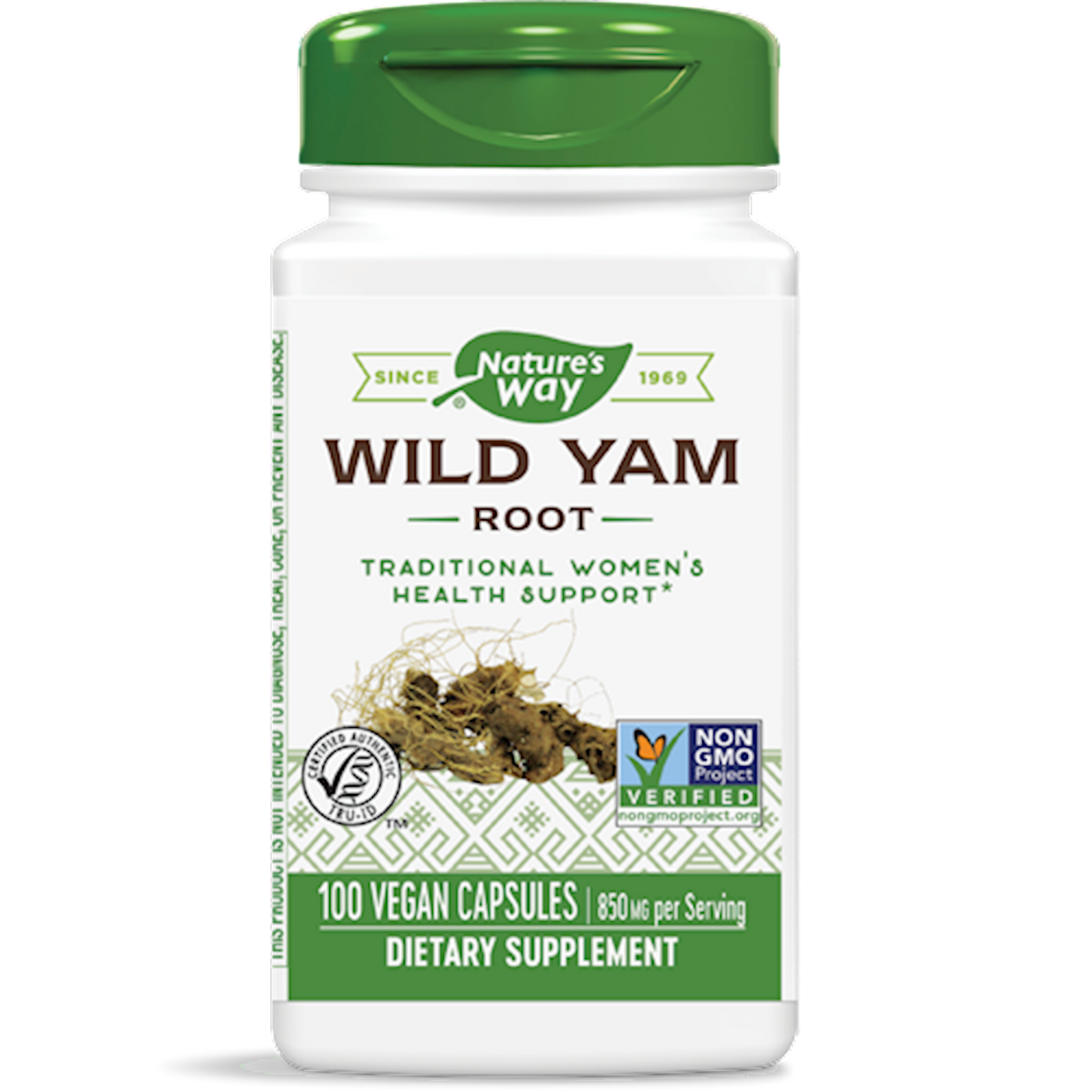 Wild Yam Root 425 mg  Curated Wellness