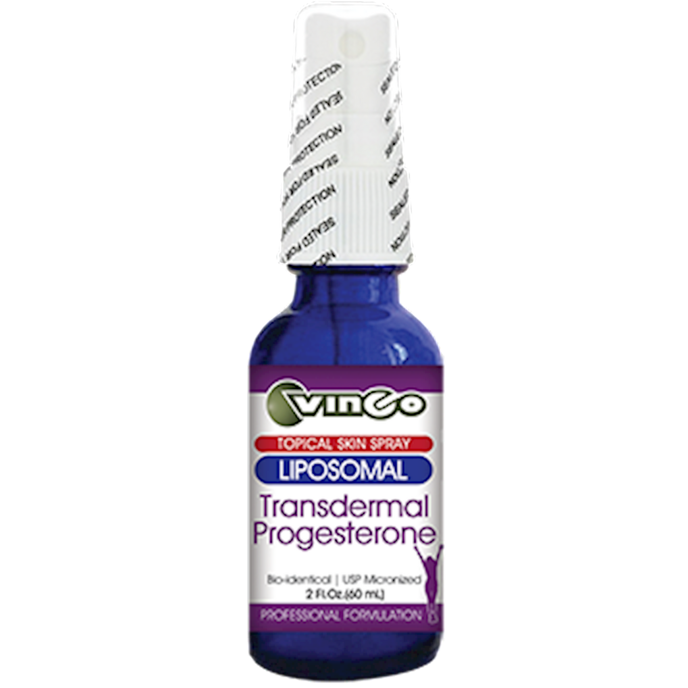 Transdermal Progesterone 2 fl oz Curated Wellness