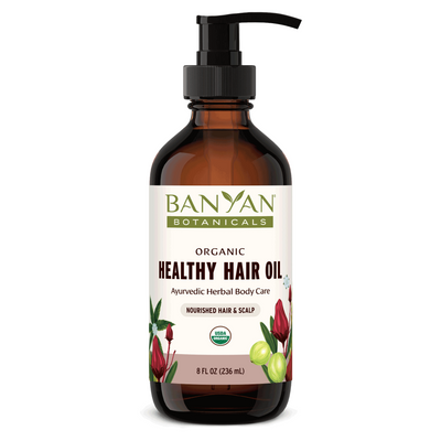 Healthy Hair Oil 8 fl oz Curated Wellness