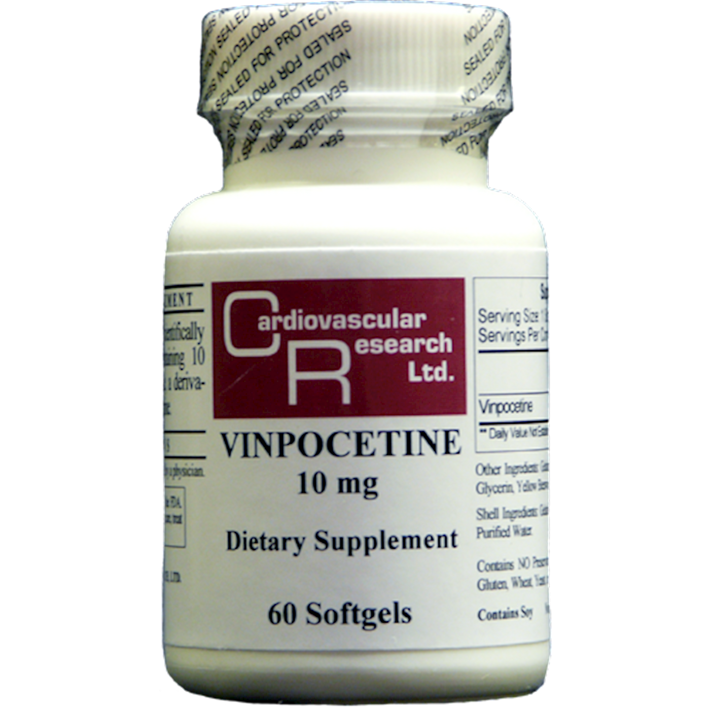 Vinpocetine 10mg  Curated Wellness