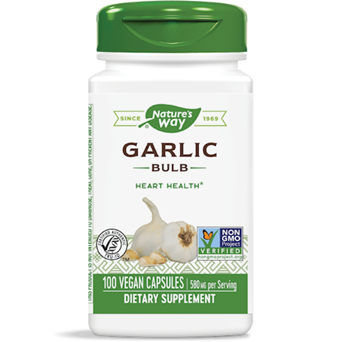 Garlic Bulb 580 mg  Curated Wellness