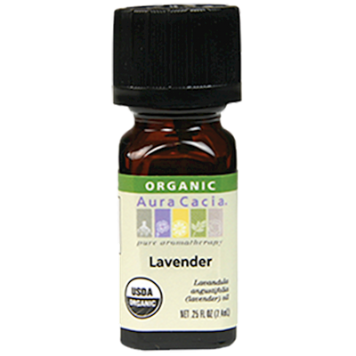 Lavender Organic Essential Oil .25 oz Curated Wellness