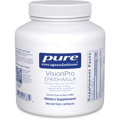 VisionPro EPA/DHA/GLA 180 caps Curated Wellness