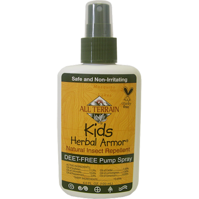 Kids Herbal Armor Insect Repell Spry 4oz Curated Wellness