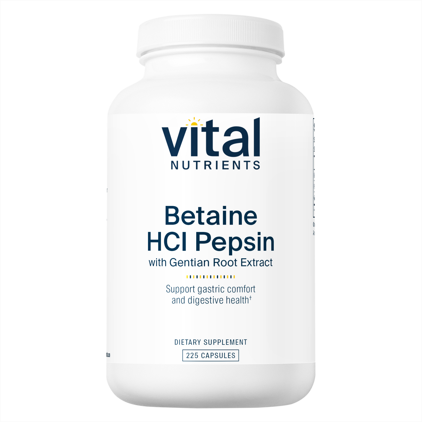Betaine HCL 225c Curated Wellness