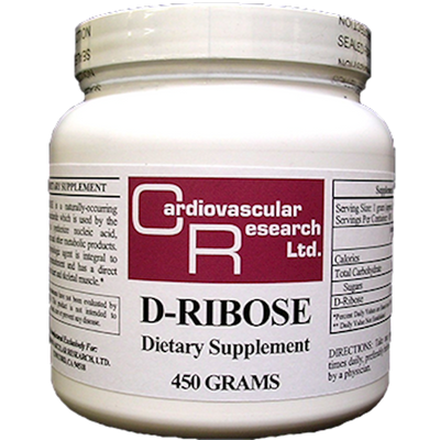 D-Ribose 450 g Curated Wellness