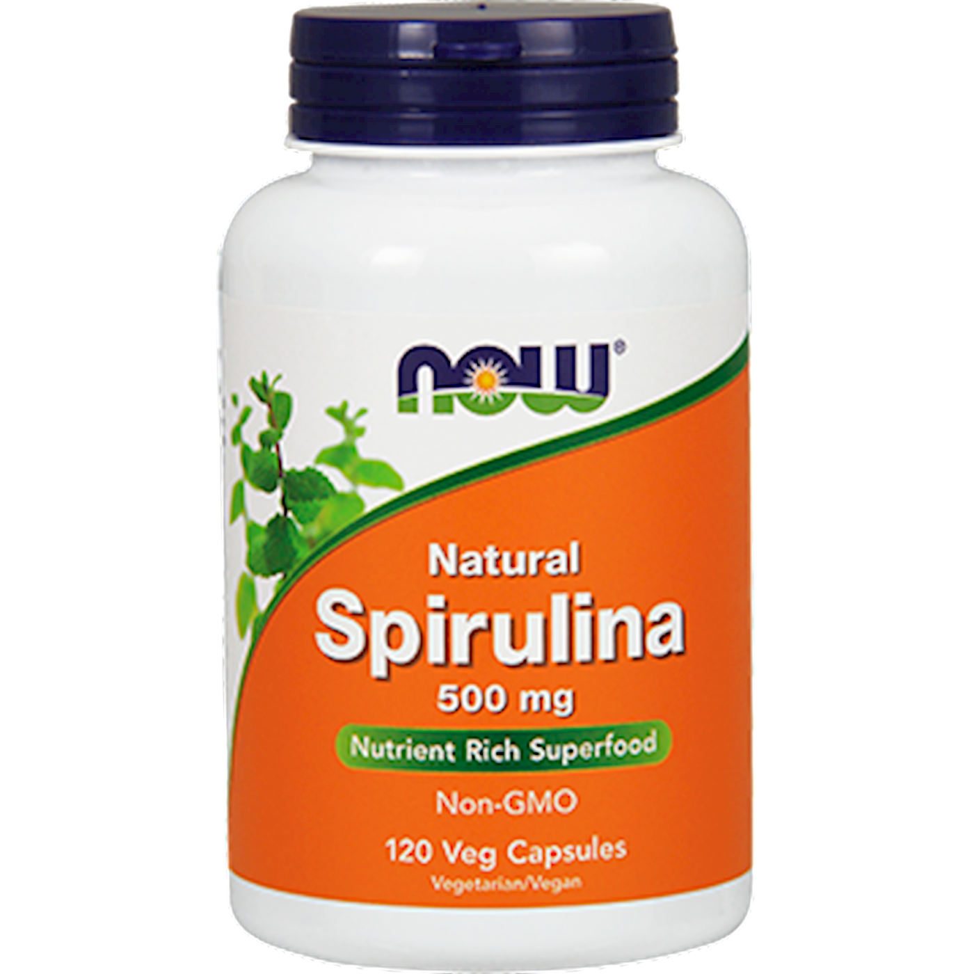 Spirulina 500 mg 120 vcaps Curated Wellness