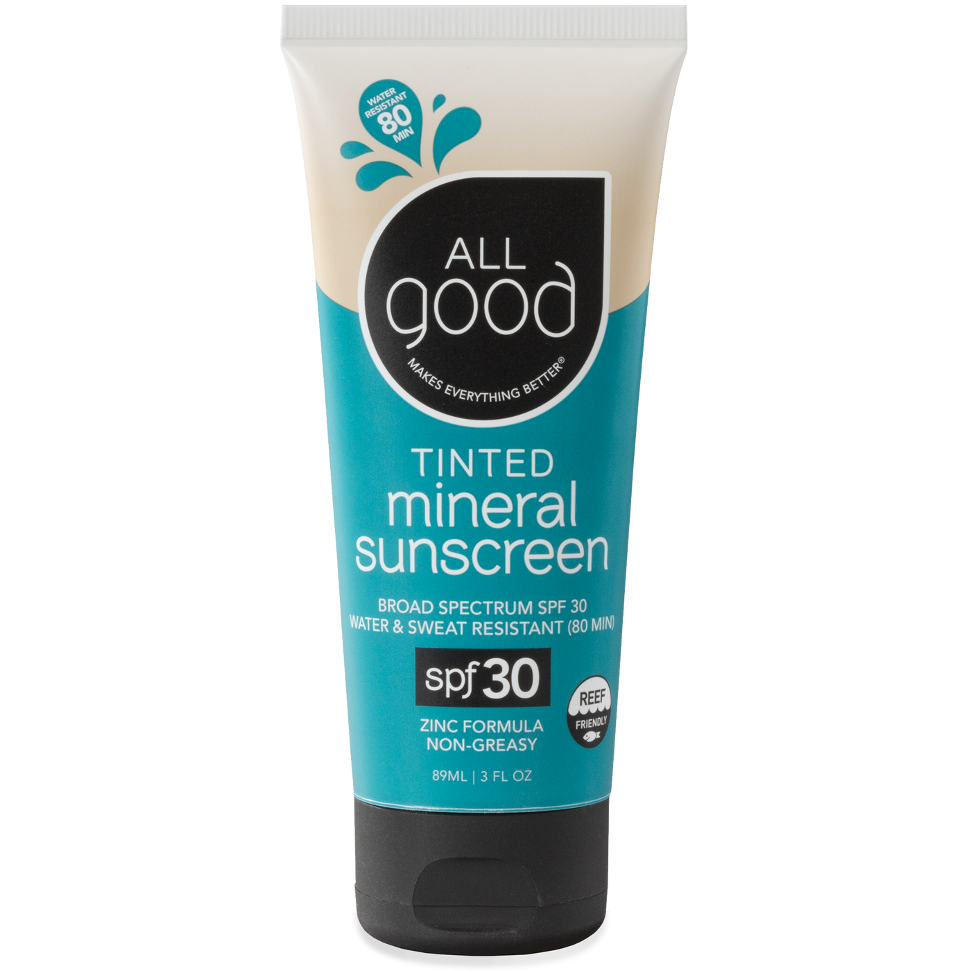 SPF30 Tinted Sunscreen Lotion 3oz Tube Curated Wellness