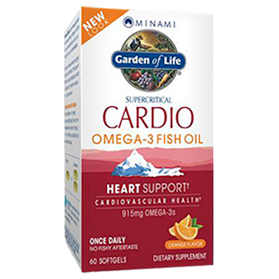 CardiO-3 Orange Flavor 60 gels Curated Wellness