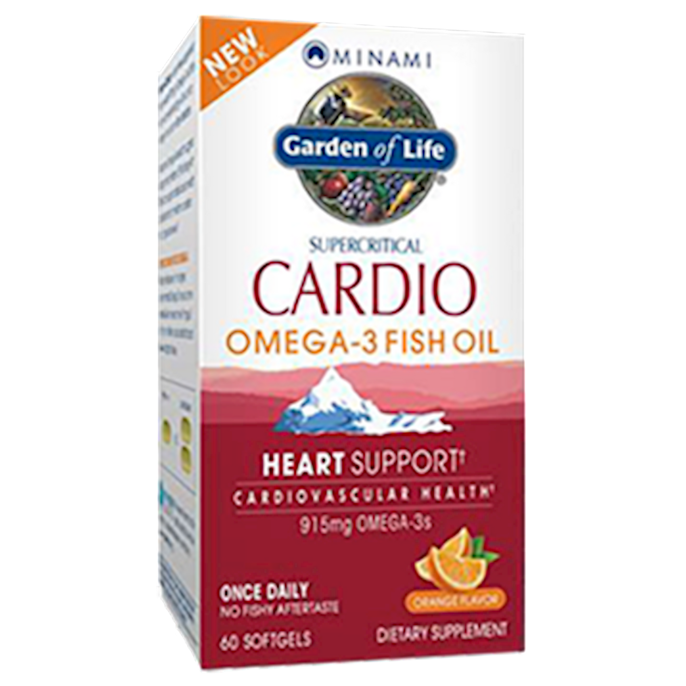 CardiO-3 Orange Flavor 60 gels Curated Wellness