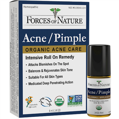 Acne/Pimple Control Organic .14 fl oz Curated Wellness