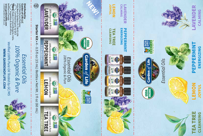  Organic Essential Oil Starter Kit Curated Wellness