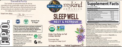  mykind Organics Herbal Sleep Well Curated Wellness
