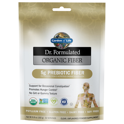  Dr. Formulated ORGANIC FIBER (Unflavored) Curated Wellness