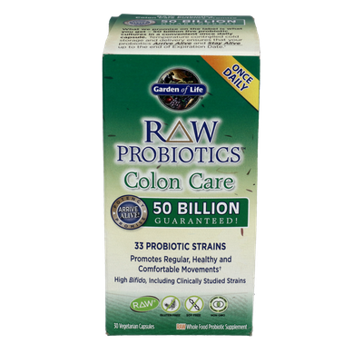  RAW Probiotics Colon Care Curated Wellness