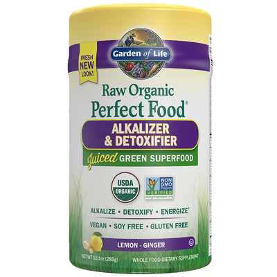  Perfect Food Raw-Alkalizer-Detoxifier Organic Powder Curated Wellness