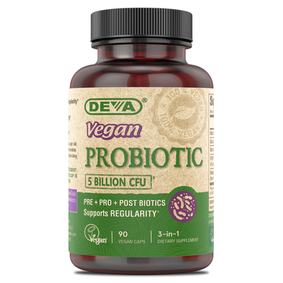  Vegan Probiotic with Probiotics/Postbiotics Curated Wellness