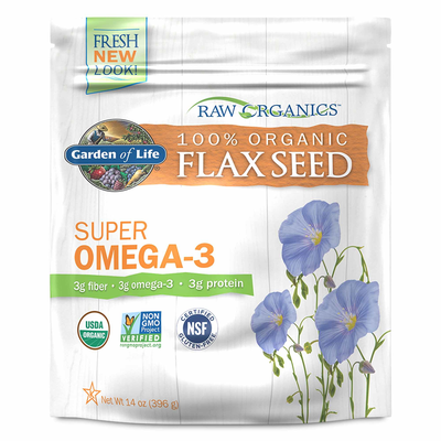  Raw Organics Flax Seed Curated Wellness