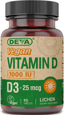  Vegan Vitamin D3 1000 IU Curated Wellness