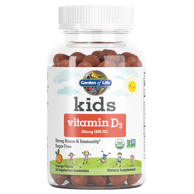  Kids Vitamin D3 Gummies Curated Wellness