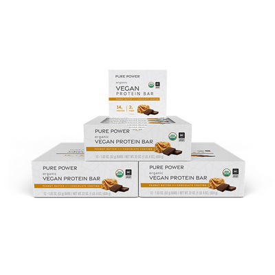  Pure Power Peanut Butter Bars Curated Wellness