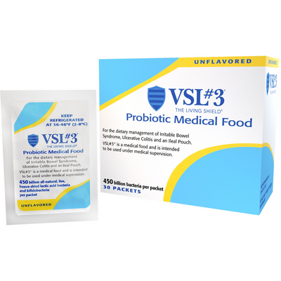  VSL#3® High-Potency, Multi-Strain, Unflavored, Probiotic Powder (450B CFU) Curated Wellness