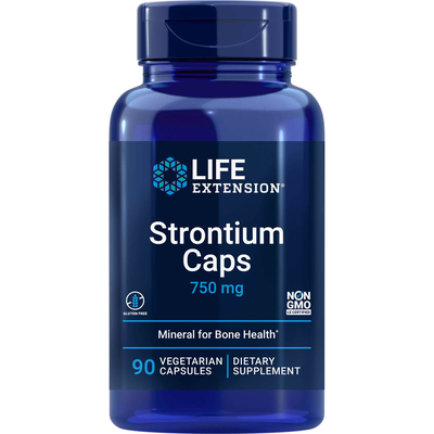  Strontium Caps 750mg Curated Wellness