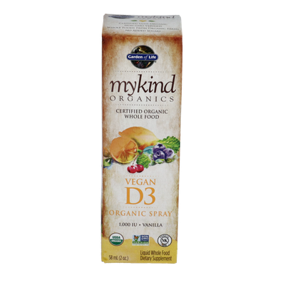  Mykind Organics Vegan D3 Spray Curated Wellness