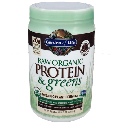  Raw Protein and Greens Chocolate Powder Curated Wellness