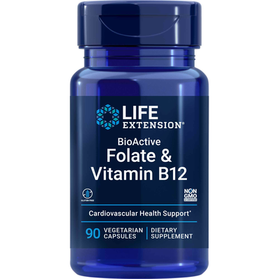  BioActive Folate &amp; Vitamin B12 Curated Wellness