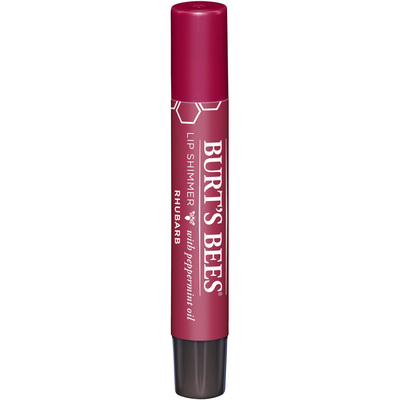  Burt's Bees Lip Shimmer Rhubarb Curated Wellness