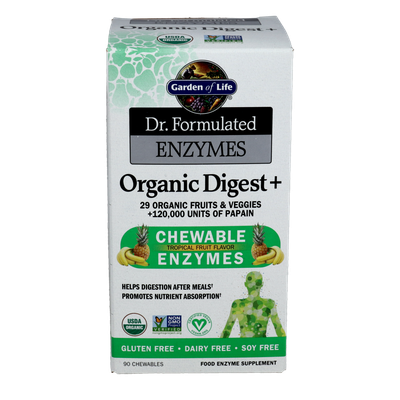  Dr. Formulated ENZYMES Organic Digest+ Curated Wellness