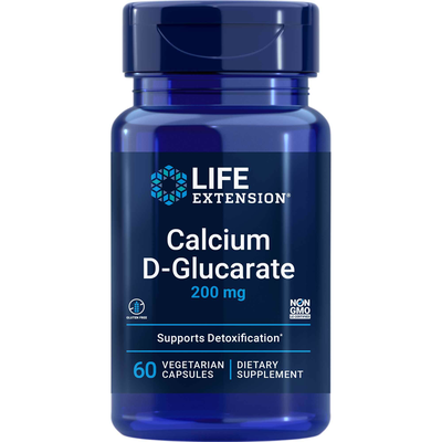  Calcium D Glucarate 200mg Curated Wellness
