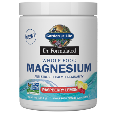  Dr. Formulated Whole Food Magnesium Raspberry-Lemon Curated Wellness