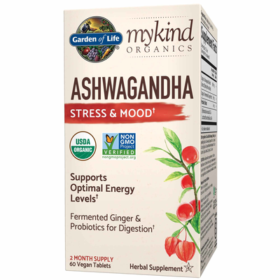  mykind Organics Ashwagandha Stress & Mood Curated Wellness