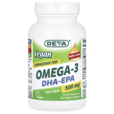  Vegan DHA-EPA 500mg Curated Wellness