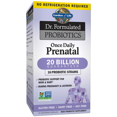  Dr. Formulated Probiotics Once Daily Prenatal Shelf Stable Curated Wellness