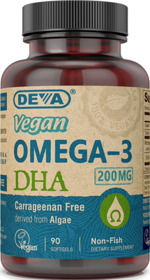  Vegan DHA (Algae) 200mg Curated Wellness