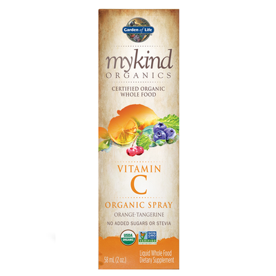  MyKind Organics Vitamin C Spray - Orange Tangerine Curated Wellness