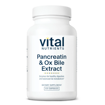  Pancreatin & Ox Bile Extract Curated Wellness